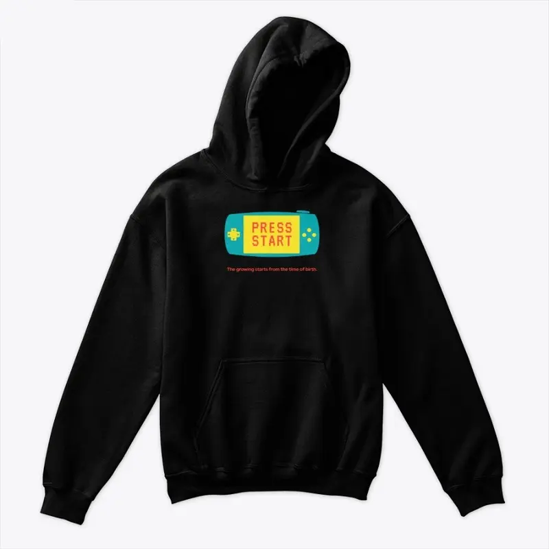 Press Start Kids Classic Pullover Hoodie