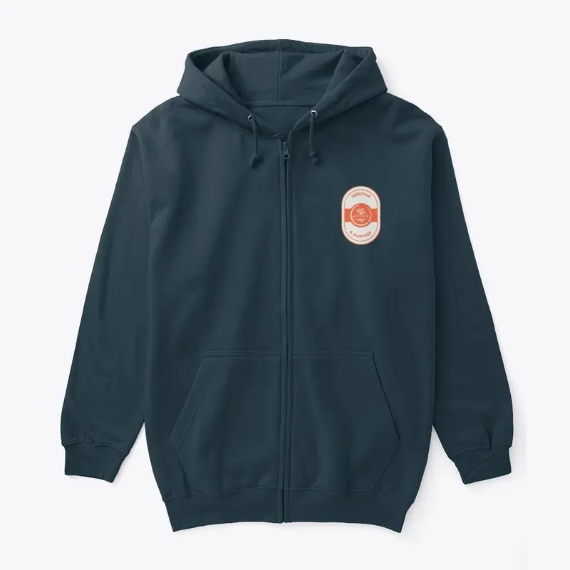 Unisex Seedtime & Harvest Zip Up Hoodie