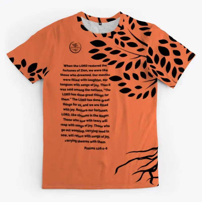 Men's Psalms 126:1-6 Wraparound Tee